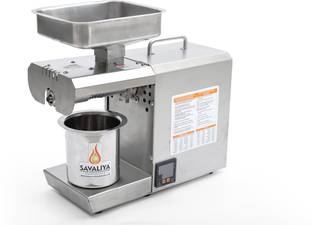 Savaliya Industries Stainless Steel Oil Maker Machine SI-400W-Hexa--Made In India 230 W Food Processor