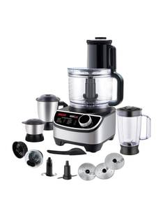 Inalsa 1200W Copper Motor,3 Jars,2.5L Processing Jar,Chopping & Kneading-FP INOX1200 1000 W Food Proce...
