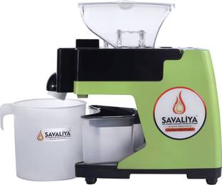 Savaliya Industries Fully Automatic Oil Making Machine SI-801 & Cold Press Oil Expeller GREEN 400 W Fo...