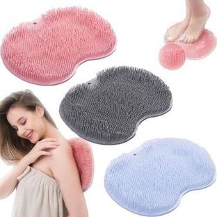 parmi Title: Foot Shower Scrubber with Massage Mat