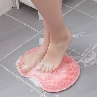 BYKOINE Shower Foot Scrubbers for Massage Scrubber Floor Shower Massage Mat Foot Brush
