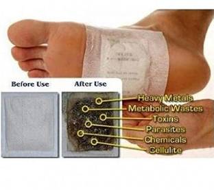 ND BROTHERS Premium Quality Cleansing Foot Patch Toxin Remover(2 Pkt-10 Pads) ND147