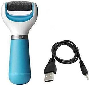 BORIS Foot Scrubber for Dead Skin Pedicure Tools for Feet Foot Scrubber for Women Callus Remover for Feet Electronic Rechargeable Smooth Foot and Soft Feet Pedicure Scrubber Cracked Heels[PACK OF ONE