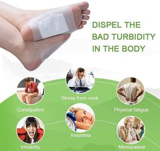 PRATYANG Premium Quality Cleansing Detox Foot Patch Toxin Remover(2Pkt-20 Pads) p242