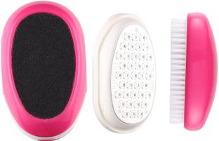 Beaute Secrets Glass Foot Filer, Foot Scrubber, Handheld Callus Remover and Foot Cleaner