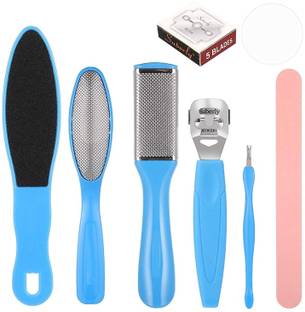 Miss Hot Pedicure Foot File Set- Dead Hard Skin Callus Remover, Portable Scraper Foot