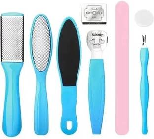 MEHILE Pedicure Tool Kit Ladies Portable Manicure Machine Foot Care 8 in 1