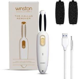 Winston Rechargeable Callus Remover for Feet for Men and Women