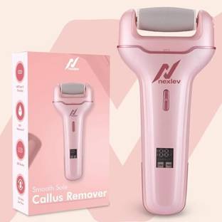 Nexlev Smooth Sole Callus Remover, 3 RollerHead with USB-C Port | Callus Shaver | CR-01