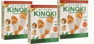 KIYOME KINOKI Cleansing Foot Patches pack 3 box