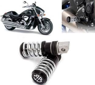 AUTO PEARL Anti Theft Motorcycle Security Alarm System with 2 Remotes for Intruder Foot Rest