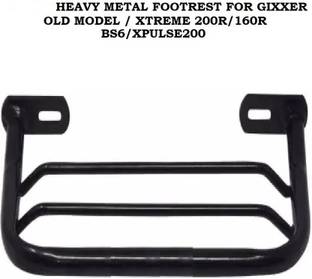 DAZZRIDE HEAVY METAL FOOTREST FOR GIXXER OLD MODEL / XTREME 200R/160R BS6/XPULSE200 BS6 Foot Rest