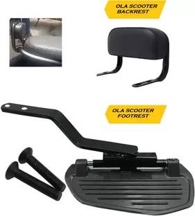 Qiisx Geniune Quality Ola Electric S1 & S1 Pro Combo Back Rest & Foot Rest