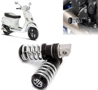 AUTO PEARL Anti Theft Motorcycle Security Alarm System with 2 Remotes for Vespa Foot Rest