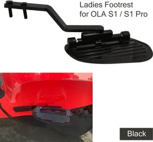 DAZZRIDE Ola S1/S1 PRO Foot Rest (Rear Left) Made of Heavy Duty Iron Rod Flat Handlle Foot Rest