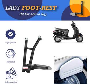 Allowing stylish Foldable Ladies Footrest For ACTIVA 6G Foot Rest