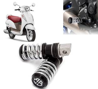 AUTO PEARL Anti Theft Motorcycle Security Alarm System with 2 Remotes for Access SE Foot Rest