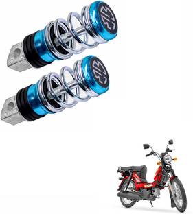 Miwings Blue Foot Rest For TVS XL100 Heavy Duty Foot Rest