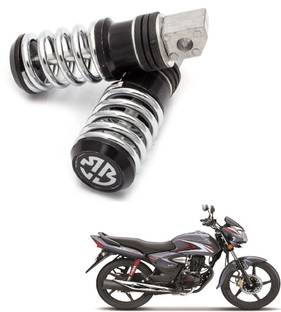 Miwings Black Foot Rest For Honda Shine Foot Rest