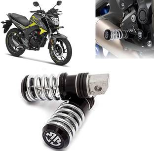 AUTO PEARL Spring Coiled Foot Rest Black for CB Hornet 160 Foot Rest