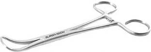 SurgiVision Towel Clamp Forceps – Surgical-Grade Instrument for Securing Drapes and Tissues Forceps Jar