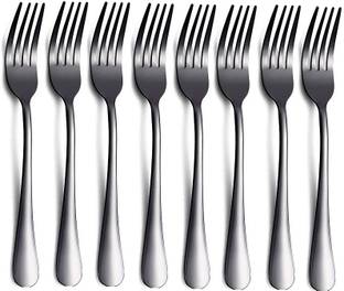Star Work Modern Design Dinner black fork Spoons Stainless Steel Dinner Fork, Fruit Fork, Salad Fork, Serving Fork Set