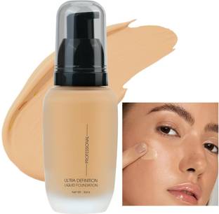 Yuency Long Lasting Full Coverage Foundation with Dewy Finish Foundation