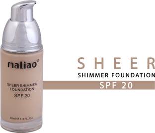 maliao Sheer Shimmer Water Proof Foundation SPF 20 40ml Foundation