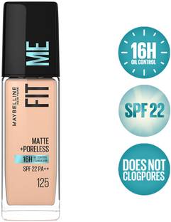 MAYBELLINE NEW YORK Matte+Poreless Liquid Foundation (With Pump & SPF 22) Foundation