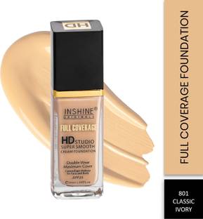 Inshine Full Coverage Foundation - Lightweight & Waterproof ,24-Hr stay Foundation