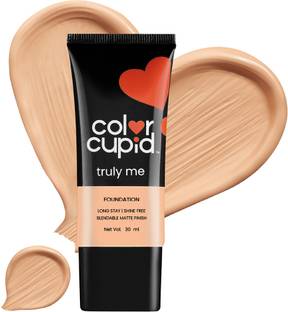 Color Cupid Truly Me Liquid High Coverage, Easy Blend|Everyday Comfort, Longwear Foundation