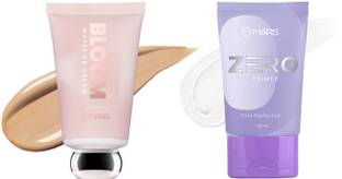 MARS Blooming Dewy BB Cream Foundation and Zero Pore Perfection Primer Foundation