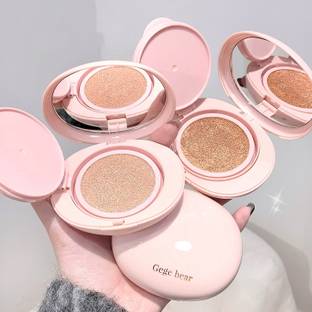 DAIMANPU Gege Bear Air Cushion Liquid Foundation, Dry and Oil Skin CC Holding Makeup Foundation