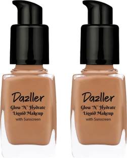 Dazller Moisturizing Liquid Makeup (Pack of 2 X 27mL) Foundation