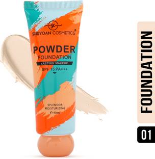 Shryoan Powder Foundation SPF 15PA+++ 40ml | Creamy Full Coverage for Combination Skin Foundation