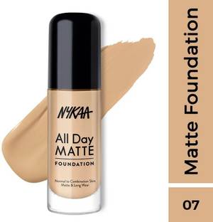 NYKAA All day matte foundation (Sand 07) 30ml Foundation