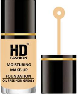 HD Fashion Poreless-Oil Free-Waterproof Matte Liquid Makeup  Foundation