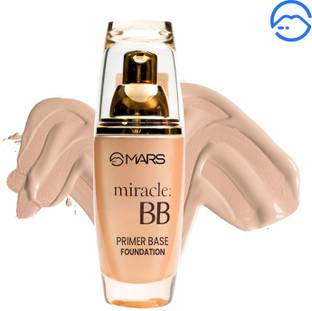 MARS Finish BB Foundation Primer Base, Oil Free, Long-Lasting Coverage Foundation
