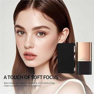OPHYRA Foundation Stick with Inbuilt Brush, Medium to Full Coverage  Foundation