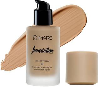 MARS SPF50 PA++++ High Coverage Liquid | Blemish Free & Blendable Makeup Foundation