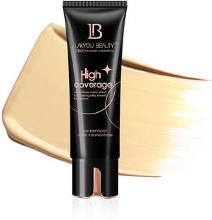 Lakyou Beauty High Coverage Cream Weightless Matte Effect Long Lasting Waterproof Foundation