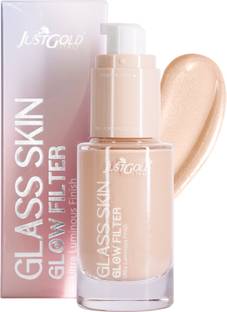 just gold Glass Skin Glow Filter Ultra Luminous Finish Foundation