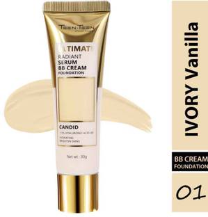 Teen Teen Ultimate Radiant Serum BB Cream Foundation, Hydrating Brighten Skin, SPF30 Foundation