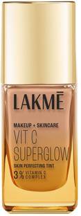 Lakmé Makeup+Skincare VitC Superglow Skin Perfecting Tint Cool Rose C140 Foundation