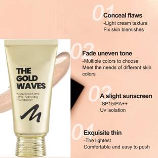 GABBU Face Foundation Oil-Control Matte BBCream Waterproof Lasting Full Coverage Foundation