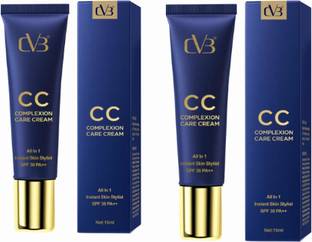 CVB CC COMPLEXION FOUNDATION C-165-02 CARE CREAM ALL IN 1 INSTANT SKIN SPF+++ 30 Foundation