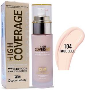 OB OCEAN BEAUTY Matte Finish Hydrating Definition Waterproof Coverage Dewy Mousse Base 24 Hours Foundation