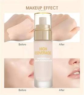 DARVING High Coverage Waterproof Base Matte Liquid  Foundation