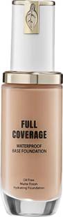 Sheny FINE & SHINE LONG LASTING SUPER HD FULL COVERAGE FOUNDATION (BEIGE, 45 ml) Foundation