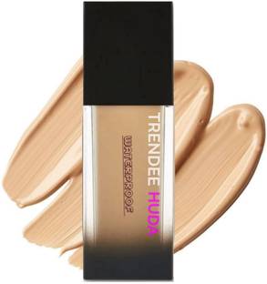 TRENDEE HUDA Waterproof Long Lasting Skin Finish Buildable Coverage Matte Foundation. Foundation
